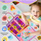Safeli Toddler Busy Board, Montessori Toys For 1 2 3 Year Old Girl Birthday Gifts - Educational Busy Book, Kids Sensory Toy, Pre