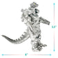 Twcare Mechagodzilla Mecha Godzilla Vs. Kong Toy Action Figure (The Superior-Armed), 2003 Movie Series Movable Joints King Of Th