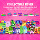 Cats Vs Pickles Chonk Fuchsia Wave A Mystery Bags 1Pk | 6' Cvp Bean Filled Plushies | Blind Bags For Girls And Boys | Surprise Collectibles | Toys For Kids And Adults | Sensory Friendly | 1 Pack