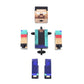 Herobrine Boy Action Figure - Toy Figurines - Birthday Cake Topper - Custom Survival Characters
