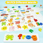 Beestech Educational Spelling Matching Letter Games, Wooden Montessori Toys for Toddlers 2-4 Years, Brown, Model Bee-210319-04