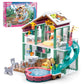 Sitodier Building Blocks Set Toy, 439Pcs Hot Spring Vacation House Building Bricks Kit For Kids, Girls Boys Building Blocks Construction Educational Toys Nice Present For Kids Age 6 7 8 9 10 11 12
