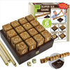 Super Six : Wooden Multi Board Game: Tic Tac Toe + Shut The Block + 15 Number Sliding Puzzles For Kids And Family
