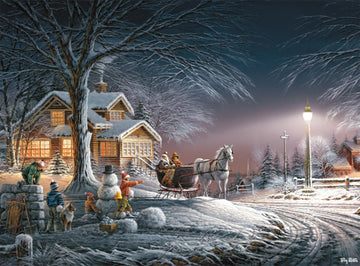 Buffalo Games - Terry Redlin - Winter Wonderland - 1000 Piece Jigsaw Puzzle For Adults -Challenging Puzzle Perfect For Game Nigh