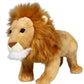 Ice King Bear Lion Stuffed Animal, Lifelike Plush Toy, 12 Inches Length