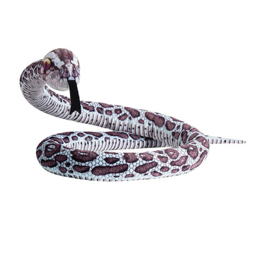 Tormays Stuffed Snake Realistic Plush Toy For Kids, Stuffed Animal Holiday, Birthday Gift, Super Soft And Cuddly, 75'' (Tan)