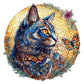 Woodemon Wooden Puzzles for Adults, Cat and Butterfly (L-300pcs) Wooden Jigsaw Puzzles Kids, Unique Shaped Animal Wood Puzzles A