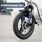 Caroma 819W Peak Electric Scooters For Adults, 14'' Fat Tire, 375Wh Battery, 25 Miles Range, 20Mph Top Speed, Foldable Electric