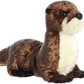 Aurora Adorable Flopsie River Otter Stuffed Animal - Playful Ease - Timeless Companions - Brown 12 Inches