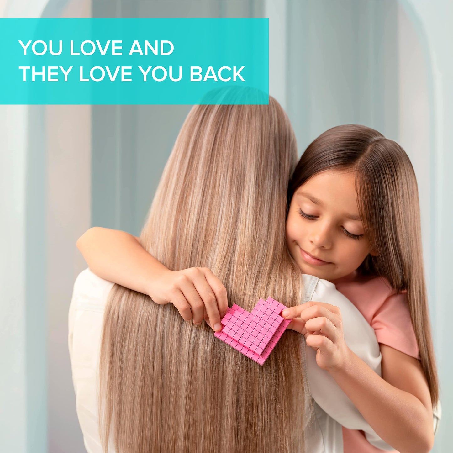 Pixio Retrofuturism - Tiny Magnetic Blocks Building Toy In The Pixel Art Style With Free App - 5/16'' Plastic Cubes With 6 Magne