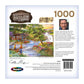 RoseArt 1000 Piece Jigsaw Puzzle - Fishing from The Banks - Multi-colored - Cardboard - Model 6650ZZC