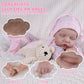 Milidool Reborn Baby Dolls - 17 Inch Soft Vinyl Realistic-Adorable Baby Doll Real Life Lifelike Baby Dolls With Complete Accessories Perfect For Cuddling, Playtime, And Gift Giving