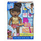 Baby Alive Sunshine Snacks Doll - 13" Summer Waterplay Baby Doll, Black Hair, Plastic, Model F1682, Fun Ice Pop Mold for Kids 3+