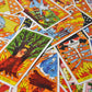 Heraclio Fournier Tarot Del Fuego , Blue