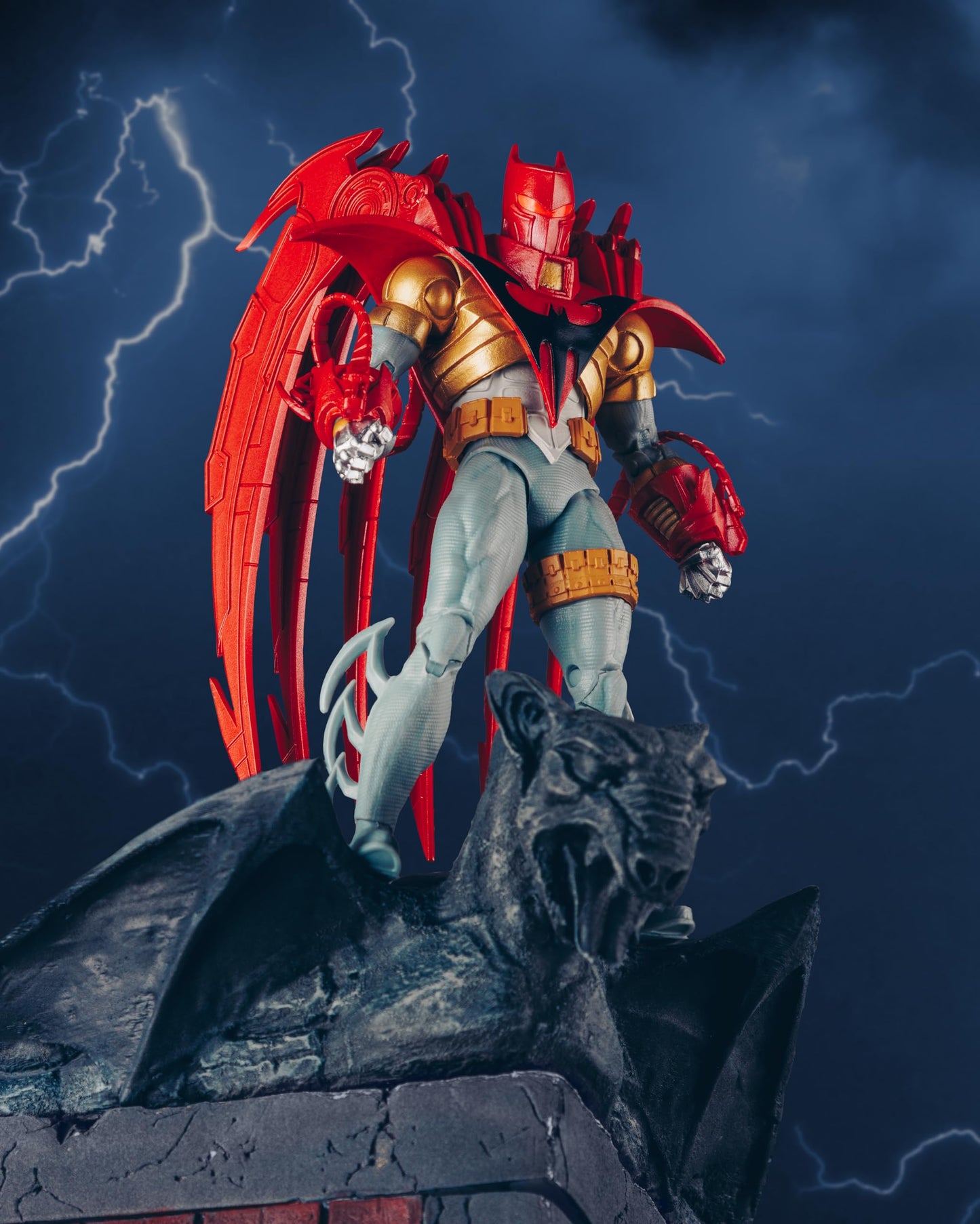 McFarlane Toys - DC Multiverse Azrael Batman protective covering (Batman: Knightsend) 7in Action Figure