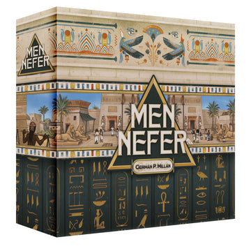Men-Nefer Board Game - Journey Through Ancient Egypt! Worker Placement Strategy Game, Fun Family Game for Kids & Adults, Ages 14