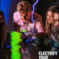 Amped Gamez ShiZap! Illuminated Electric Shock Stacking Block Game - Multicolor, LED Base, Family Fun for Teens & Adults
