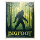 MyPuzzle Bigfoot: The Missing Link  Vintage Poster - enhanced 100 Piece Jigsaw Puzzle for mature-themeds