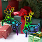 JOYIN 48 Pcs Christmas Scratch Art Ornaments, Scratch Paper Craft Kit Include Snowman, Snowflakes, Christmas Tree, and Reindeer,