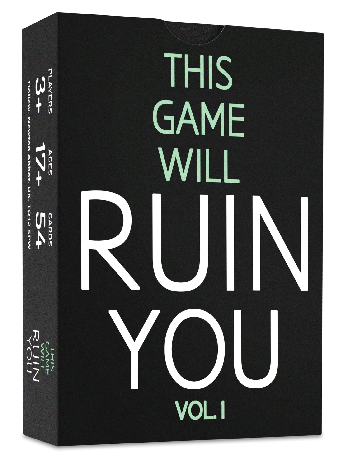 This Game Will Ruin You Vol 1 - Card Games for mature-themeds & Bachelorette Parties - Party Games for College Students & Fun mature-themed Game Night Ideas - Board Games for Groups & Couples or 21st Birthday Gift