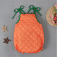 Noubeau Toddler Baby Boy Girl Halloween Clothes Pumpkin Sleeveless Romper Bodysuit One Piece Halloween Outfit(Pumpkin 2,18-24 Mo