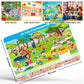 Search And Find Cards For Kids Ages 3 4 5 6 Year Old, Toddler Preschool Learning Reusable Activity Mats, Boys Girls Kindergarten Educational Games