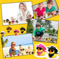 12 Pcs Cowboy Duck With Hat And Sunglasses Mini Duckies Toys For Birthday Swimming Party Gift Favor