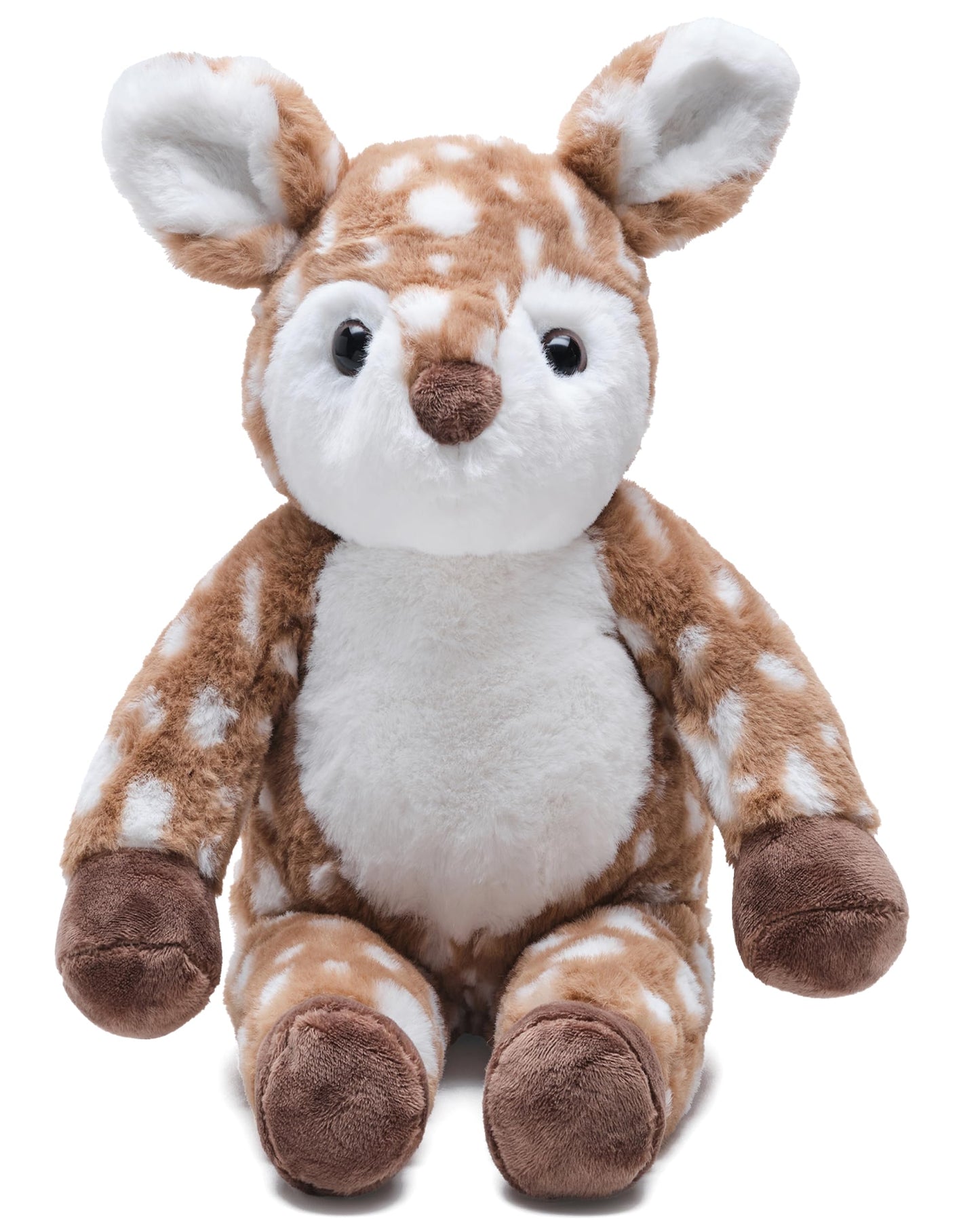 Bearington Willow Plush Fawn Stuffed Animal, 15 Inches