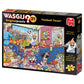 Jumbo Spiele 1119801820 Wasgij Original 21 Football Fever! Jigsaw Puzzle 1000 Pieces