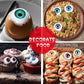 32 Pieces Halloween Eyeballs Plastic Half Eyeballs Spooky Scary Horror Props For Halloween Trick Or Treat Party Cosplay (Cute Co