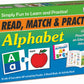 CreativeS Read, Match And Practice Alphabet | Early Reading Skills | Practicing And Writing Letters Of The Alphabet | Learning 