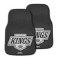 FANMATS 10650 Los Angeles Kings Front 2-Piece Team Logo Carpet Car Mat Set, Front Row Automotive Floor Mats, Non-Slip Backing, T