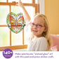 Butterfly Hearts Glass Art