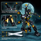 HIGH GODO Black Bat Mech Building Blocks Set for mature-themeds  Robot Model Building Kit with Wings and decorative replica blades   534 Pieces Creative Collectible Gift for Teens