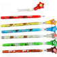 TINYMILLS 24 Pcs Wizard Multi Point Stackable Push Pencil Assortment with Eraser for Wizard Birthday Party Favor Prize Carnival