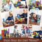 Magnetic Blocks-Build Mine Magnet World Pickaxe Edition Mine Pickaxe Caverns Kids Games Toddler Toys Magnetic Tiles For Boys & Girls Age 3-4 4-5 6-8, Sensory Outdoor Toys For Kids For 3+