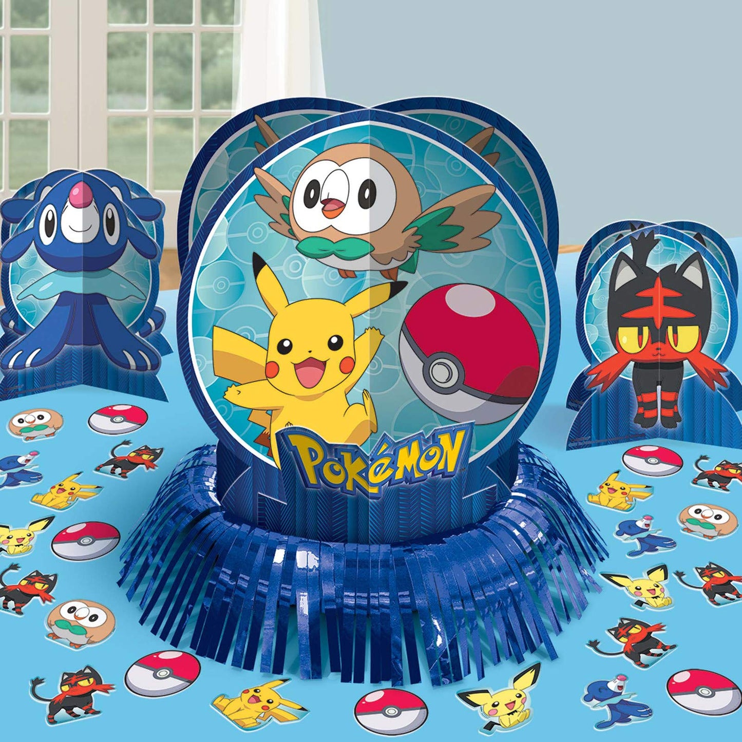Pokemon Table Decorating Kit, Party Favor