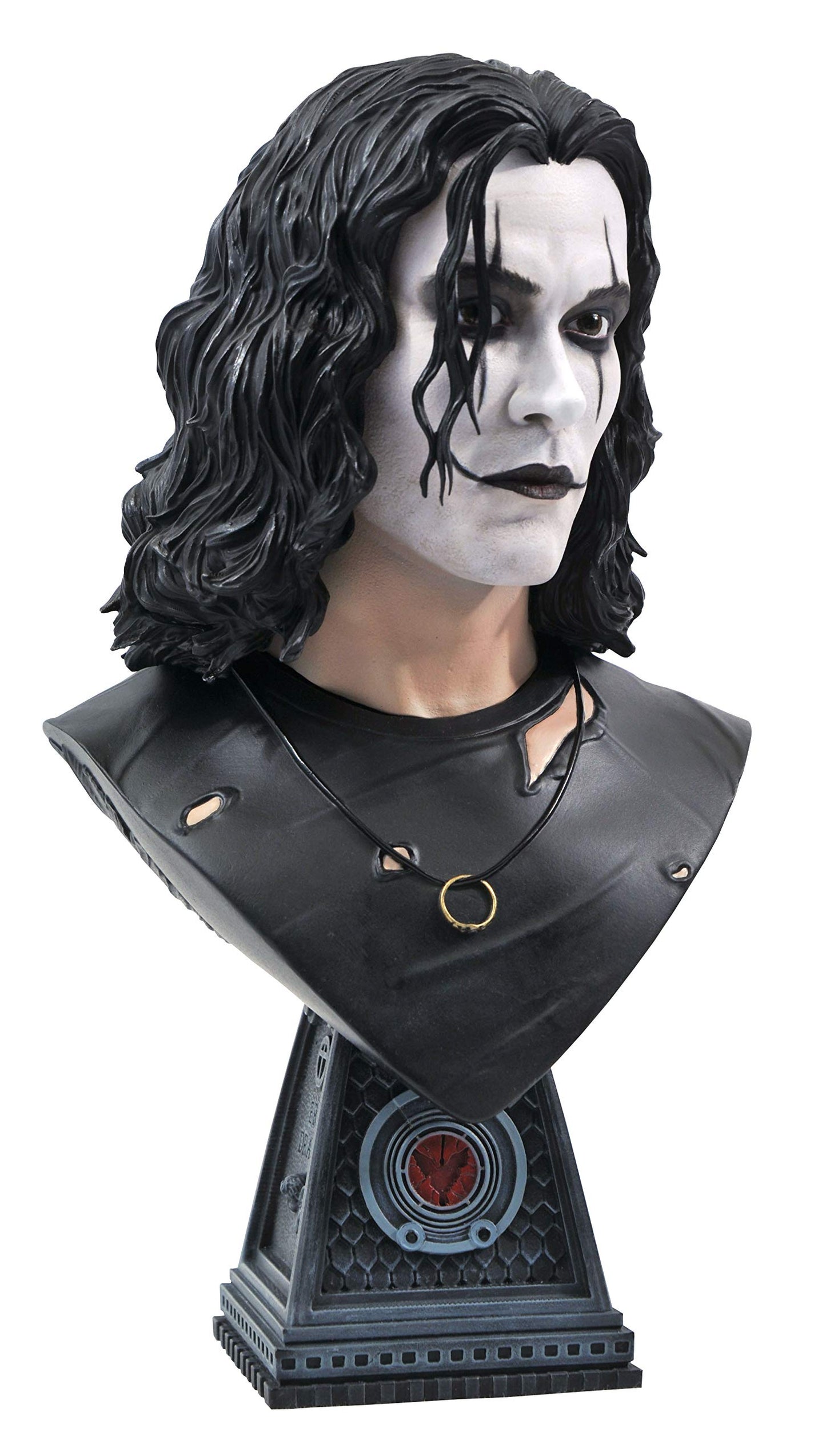 Diamond Select Toys The Crow Eric Draven 1:2 Scale Bust, 10" Multicolor Resin, Model MAR212005
