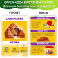 Quokka Puzzles For Kids Ages 8-10 - 150 Pcs Jigsaw Puzzles For 6-8 Year Olds - 400+ Facts On 50 Double-Sided Flashcards | Learn World | Education Activity Gift - Shaped Puzzles For Toddlers 4-6