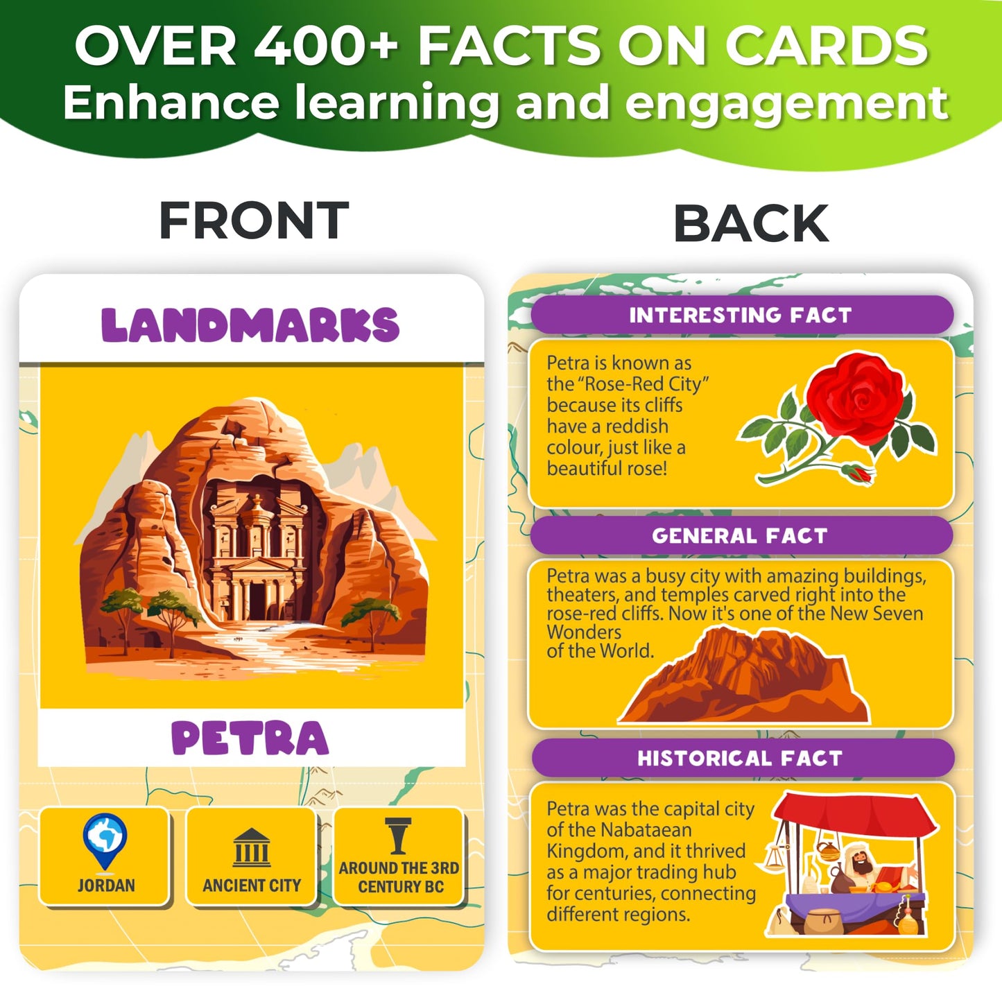 Quokka Puzzles For Kids Ages 8-10 - 150 Pcs Jigsaw Puzzles For 6-8 Year Olds - 400+ Facts On 50 Double-Sided Flashcards | Learn World | Education Activity Gift - Shaped Puzzles For Toddlers 4-6