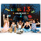 Video Game Birthday Decorations 8 9 10 11 12 13 14Th Birthday Decorations For Boys Gaming Theme Photo Props Backdrop Banner Teenager Birthday Decoration (Level 13)