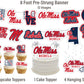 Ole Miss Rebels Party Supplies (42 Pieces) For University Of Mississippi Graduation, Tailgating And Birthday Party Decorations W