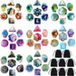 Dnd Dice Set,8X7 (56 Pieces) Polyhedral Dice With A Large Drawstring Bag Great For Dungeons And Dragons, Role Playing Rpg Mtg Ta