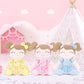 Gloveleya Baby Girl Gift Soft First Baby Doll Plush Doll Floral Yellow 16 ''
