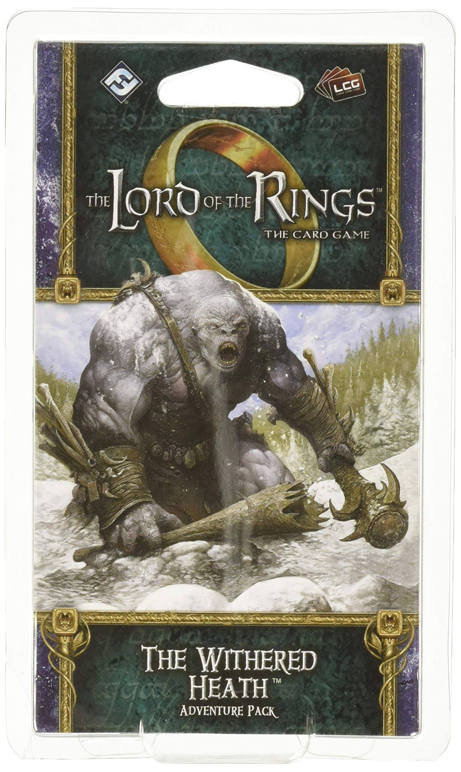The Lord of the Rings The Card Game The Withered Heath ADVENTURE PACK - Cooperative Adventure Game, Strategy Game, Ages 14+, 1-4