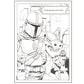 Star War Mandalorian & Baby Yoda Coloring & Activty Book Set - x2
