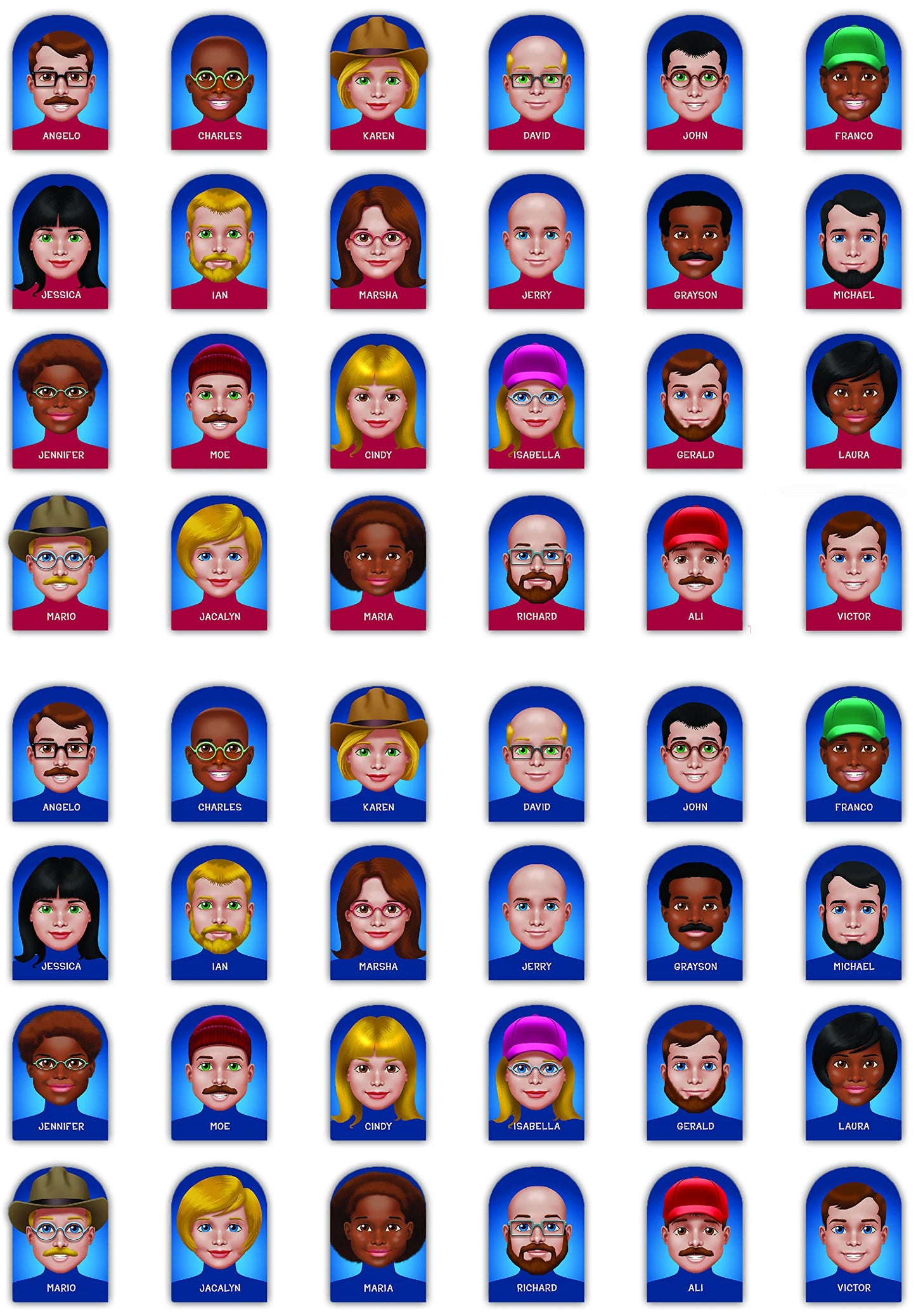 Family Games - Who'S There - Be The First To Guess Your Opponent! Great Gift For Boys And Girls!