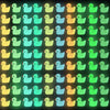 DULEFUN 200pcs Luminous Mini Resin Duck 10 Colors Little Small Ducks Glow in The Dark Duck Figures for Dollhouse Aquarium Decor 