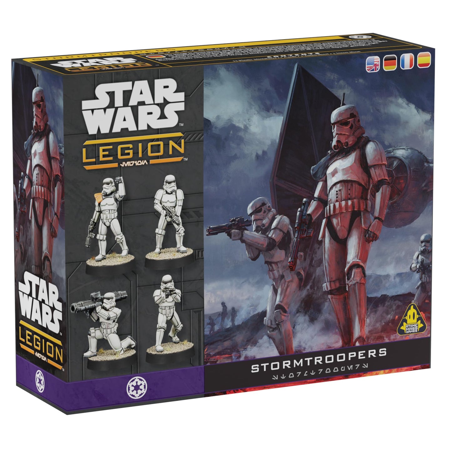 Star Wars Legion Stormtroopers Unit Expansion - Tabletop Miniatures Game, Strategy Game for Kids and Adults, Ages 14+, 2 Players