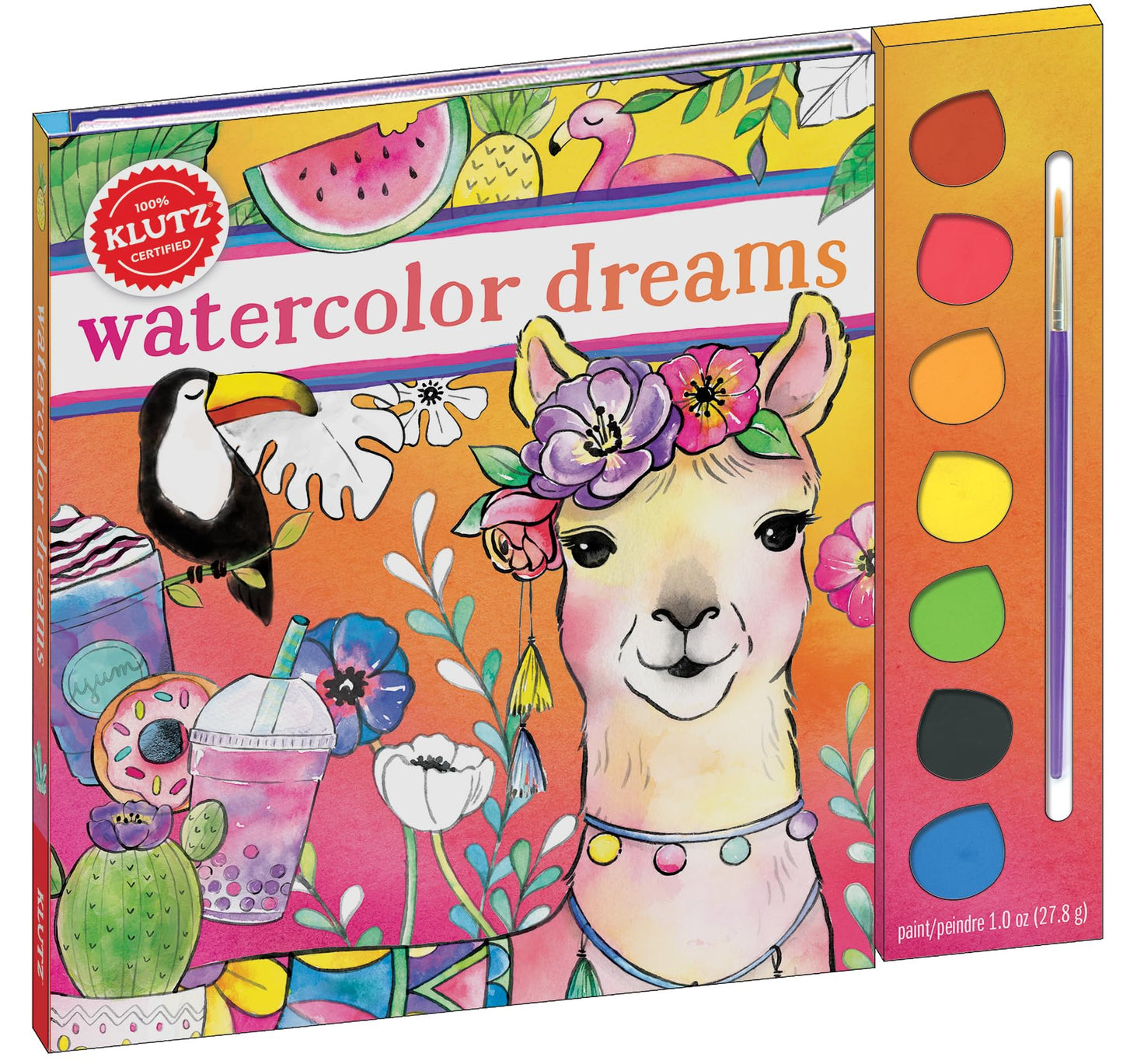 Klutz-Scholastic 159170 Watercolor Set-Dreams - Ages 6 Plus